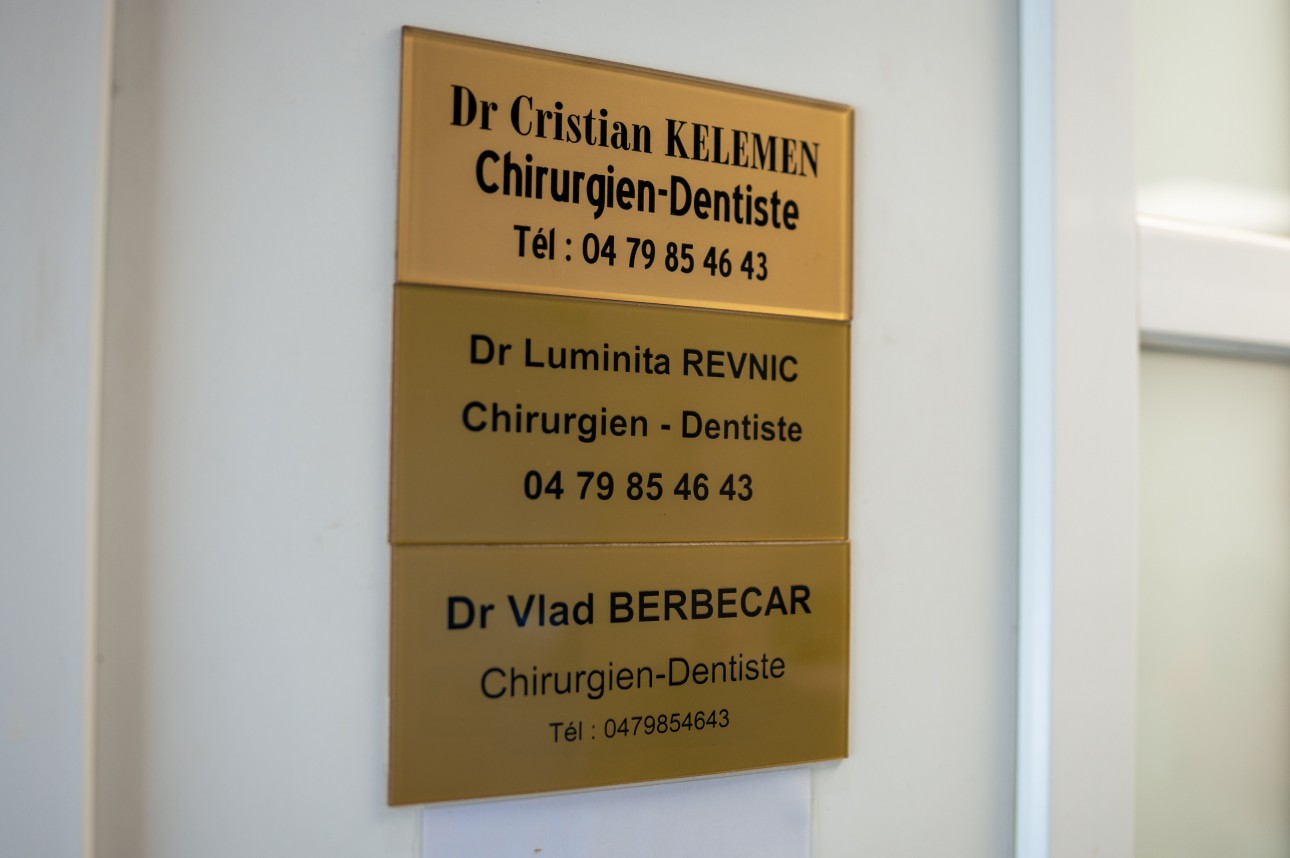 Honoraires au Cabinet dentaire du dr Cristian Kelemen à la Ravoire